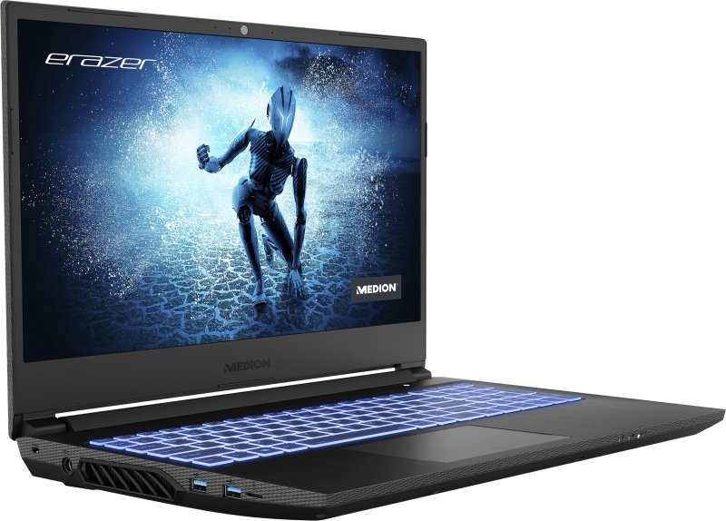 Gaming Laptop - Medion Erazer Deputy P25 15.6 Inch Laptop - AMD Ryzen 7 5800H , RTX 3060 6GB, 16GB DDR4 , 1TB SSD, Windows 11