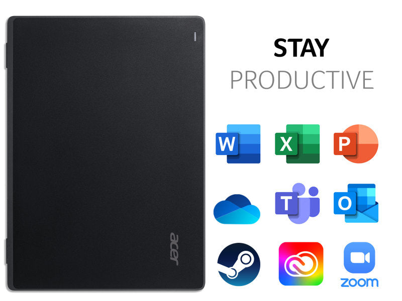 GameFury-Acer TravelMate B3 Laptop - Intel Celeron, 4GB & 64GB eMMC, 11.6"Windows 11