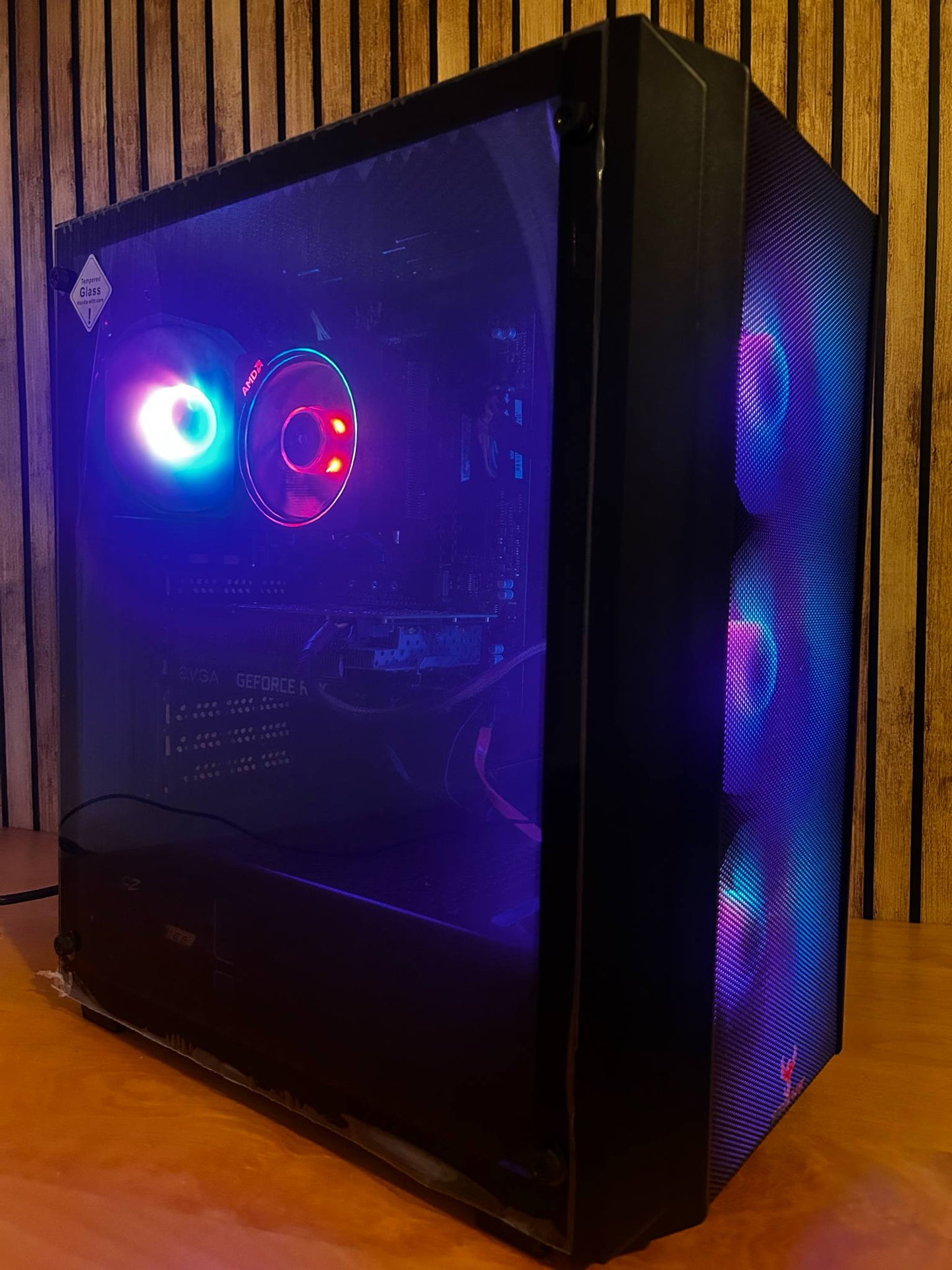 GameFury-High performance Gaming Pc Bundle - Amd Ryzen 7 3700X 3.6 Ghz, RTX 3050 8GB OC Edition , 16GB DDR4 3000Mhz Ram, 1TB SSD NVME, Windows 11 & 1 Year Warranty