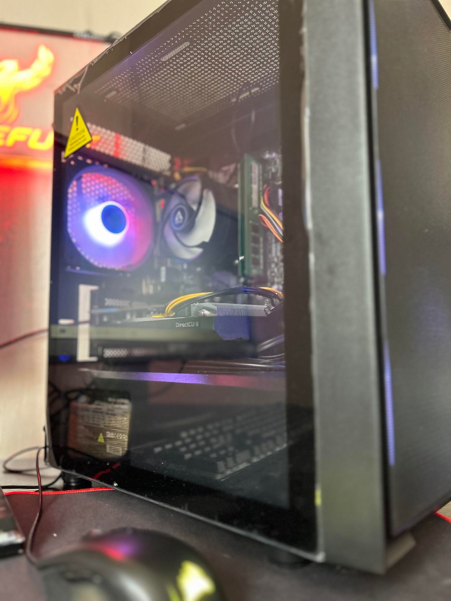 GameFury-Gaming Pc Bundle-Amd Ryzen 5 5500 ,RTX 2070 8GB,16GB Ram,256GB SSD+1TB HHD Win 11