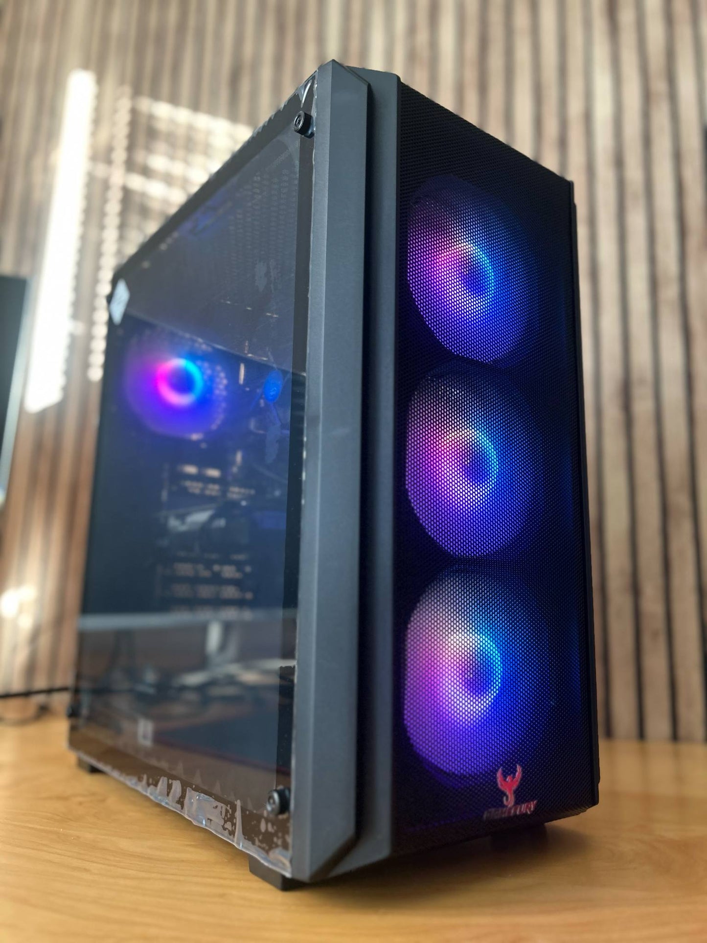 GameFury-High performance -Gaming Pc - Amd Ryzen 7 3800X 3.9Ghz, RTX 3060 12GB, 32GB DDR4 Ram, 1TB SSD NVME, Windows 11