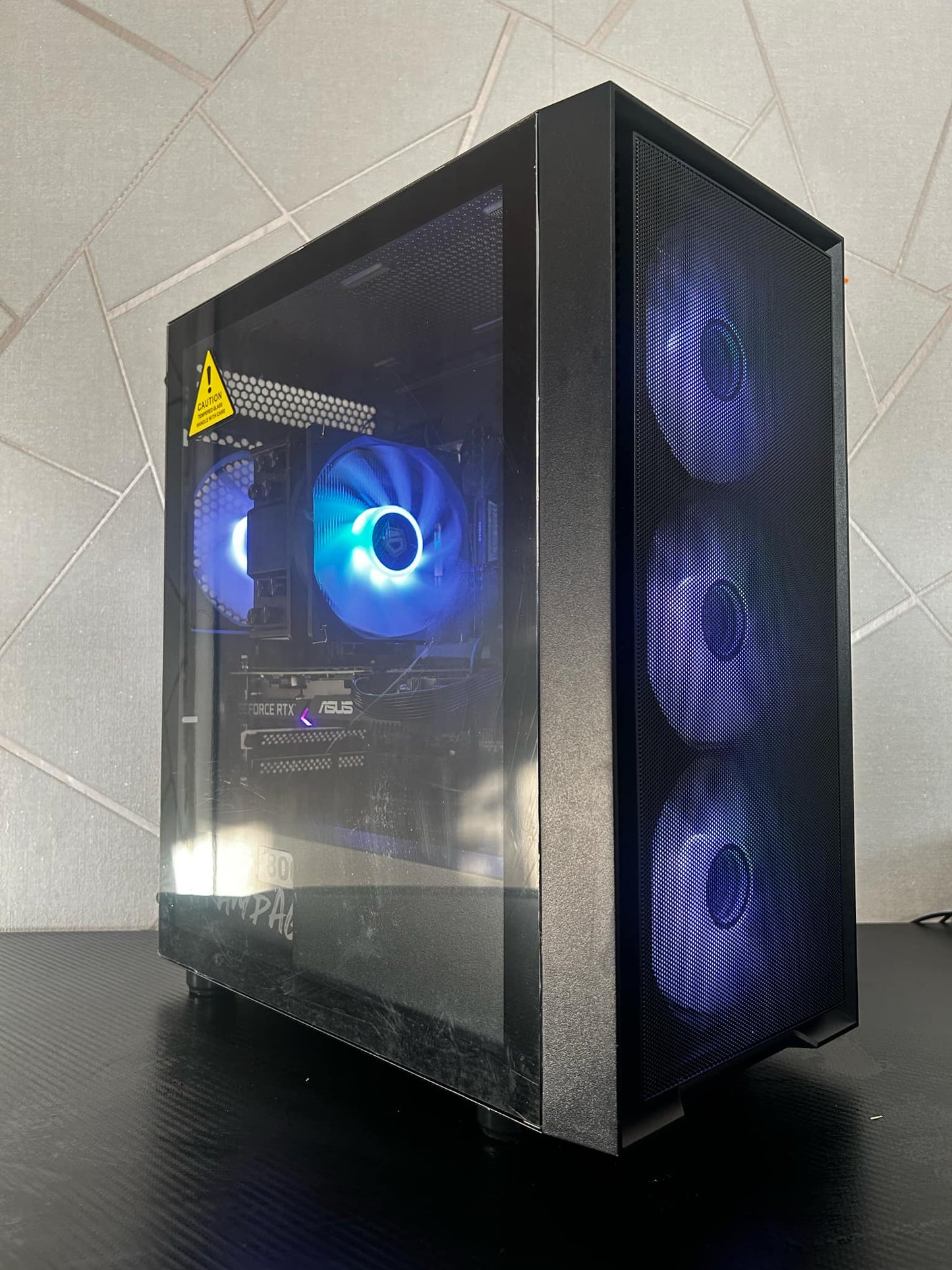 GameFury- R7 Gaming Pc - Amd Ryzen 7 3800X 3.9Ghz, RTX 2070 8GB , 32GB DDR4 3000Mhz , 480GB SSD Windows 11