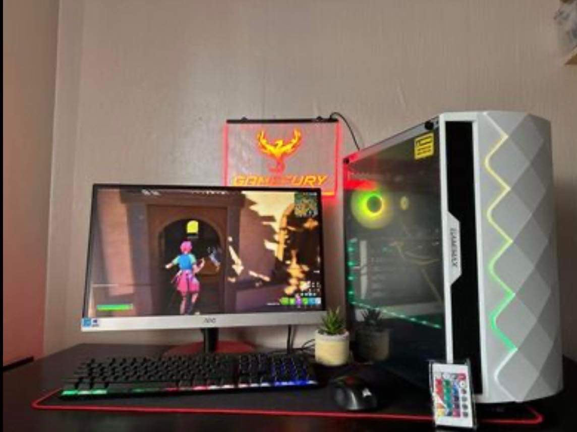 GameFury- Gaming Pc Bundle , Intel i5 6500 3.2Ghz, GTX 1060 3GB, 16GB DDR4 Ram,240GB SSD+1TB HHD Windows 10 Pro