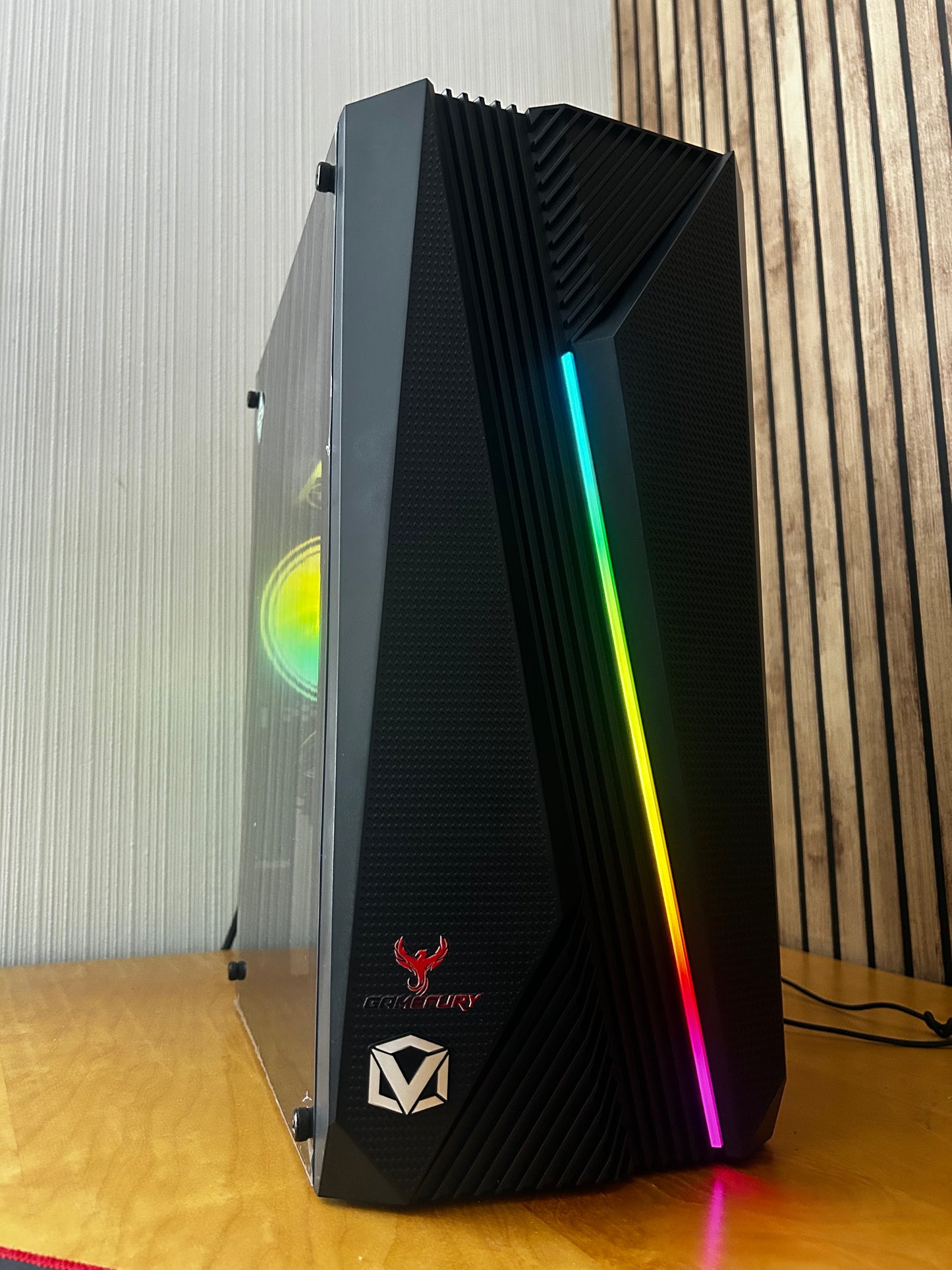 GameFury-Gaming Pc Tower - Intel i5 processor, GTX 1050Ti 4GB , 16GB Ram, 480GB SSD Windows 10