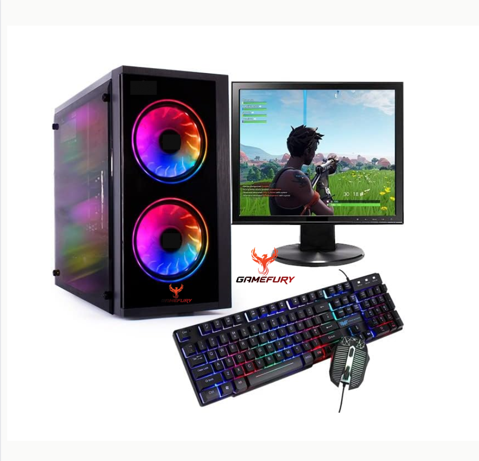 GameFury- Budget Gaming PC Bundle Intel Core i5 -8GB RAM 500GB