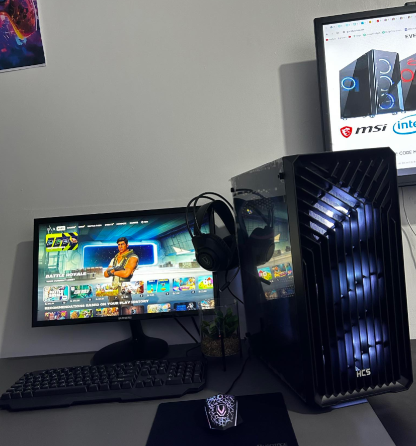 GameFury - Gaming Pc Bundle - Amd Ryzen 5 4500 3.6Ghz, GTX 1650 4GB 16GB DDR4 Ram , 480GB SSD Windows 11 Pro