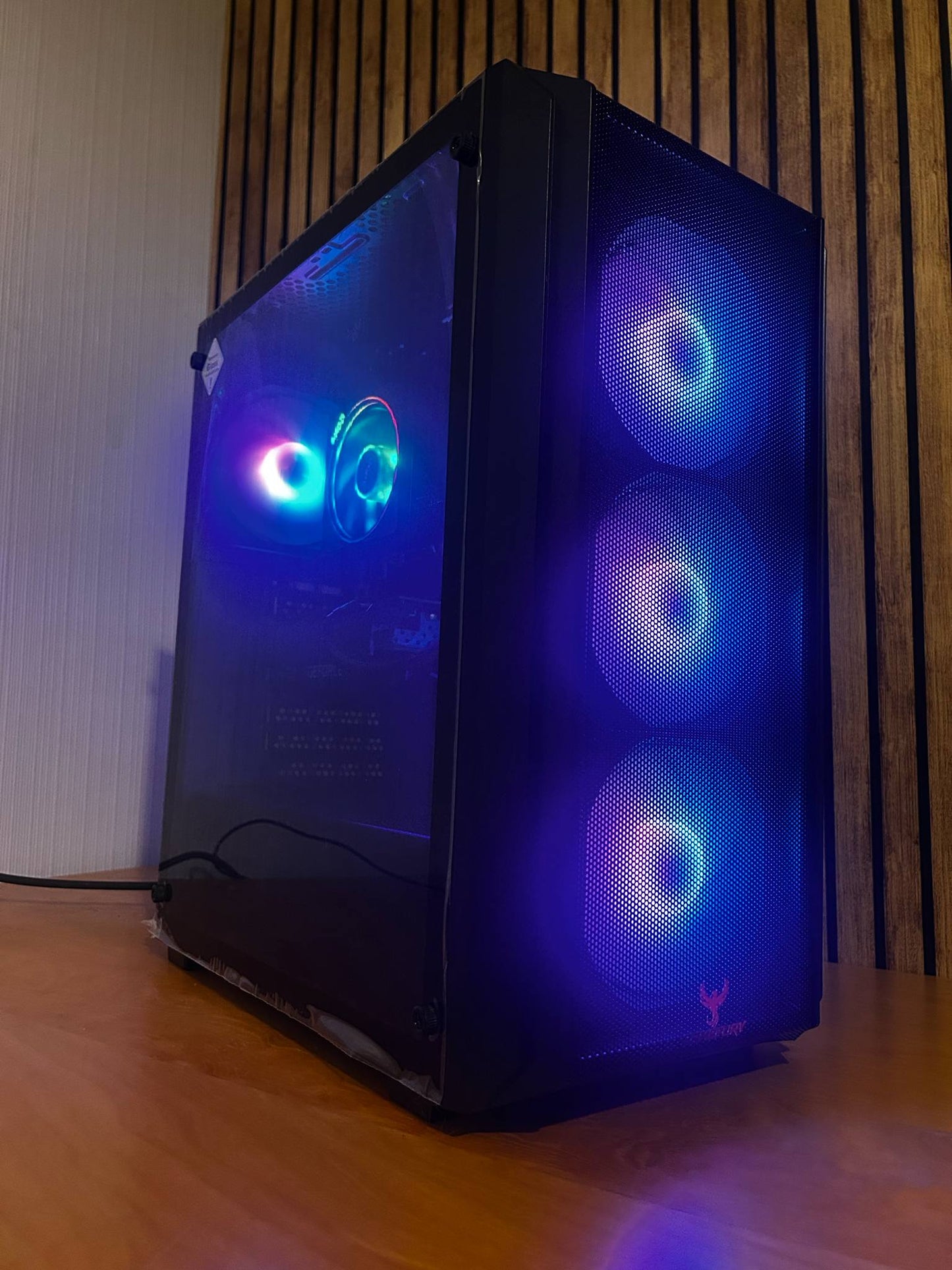 GameFury-High performance Gaming Pc Bundle - Amd Ryzen 7 3700X 3.6 Ghz, RTX 3050 8GB OC Edition , 16GB DDR4 3000Mhz Ram, 1TB SSD NVME, Windows 11 & 1 Year Warranty