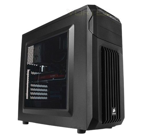 GameFury-Gaming Pc Bundle - Intel i5 3570 Processor , GTX 1050 Ti 4GB , 8GB RAM,240GB SSD +1TB HHD Windows 10 Pro