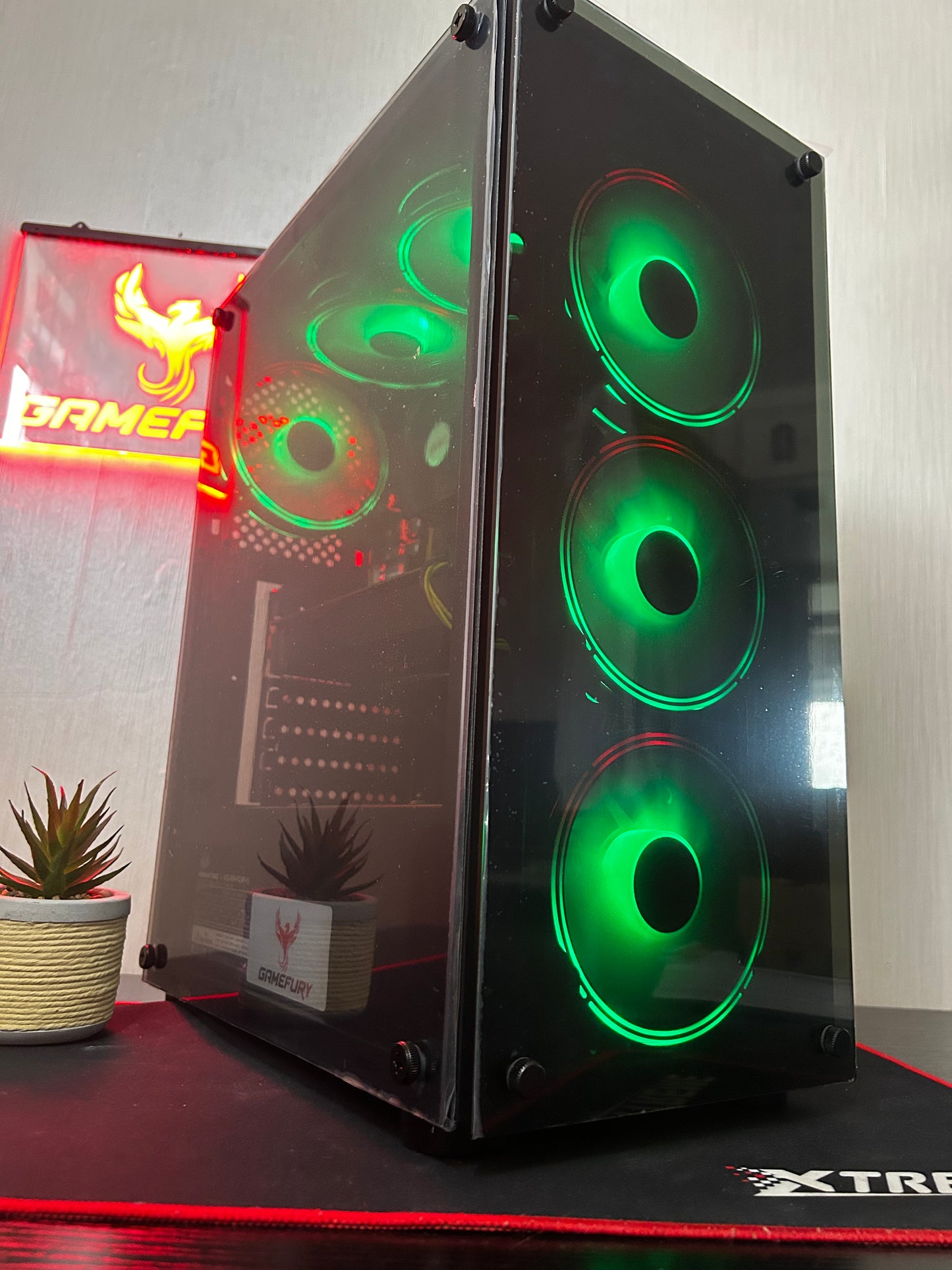 Fast Gaming Pc Bundle , Ryzen 7 3700X , RTX 2060 6GB , 16GB Ram, 240GB SSD+1TB HHD Win11