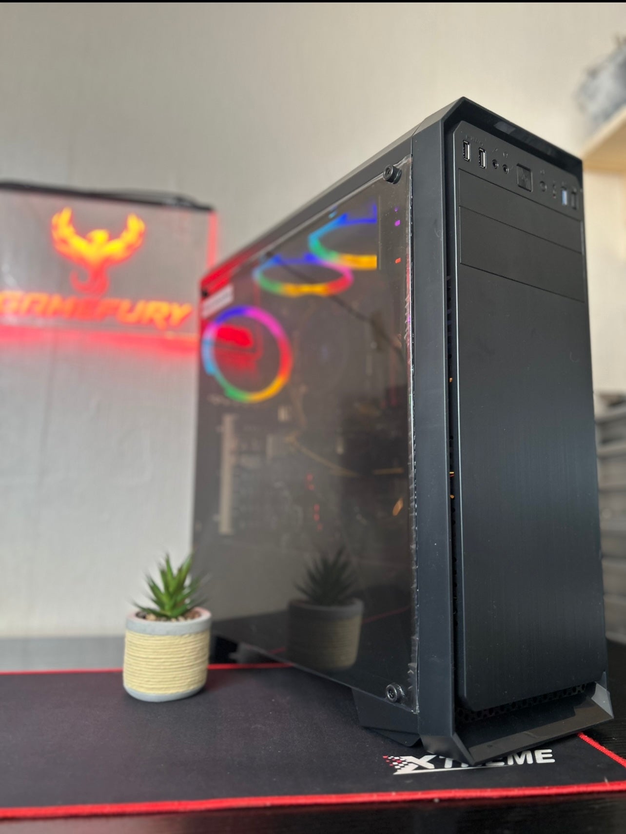 GameFury™ CyberStorm2 Black Gaming PC Bundle