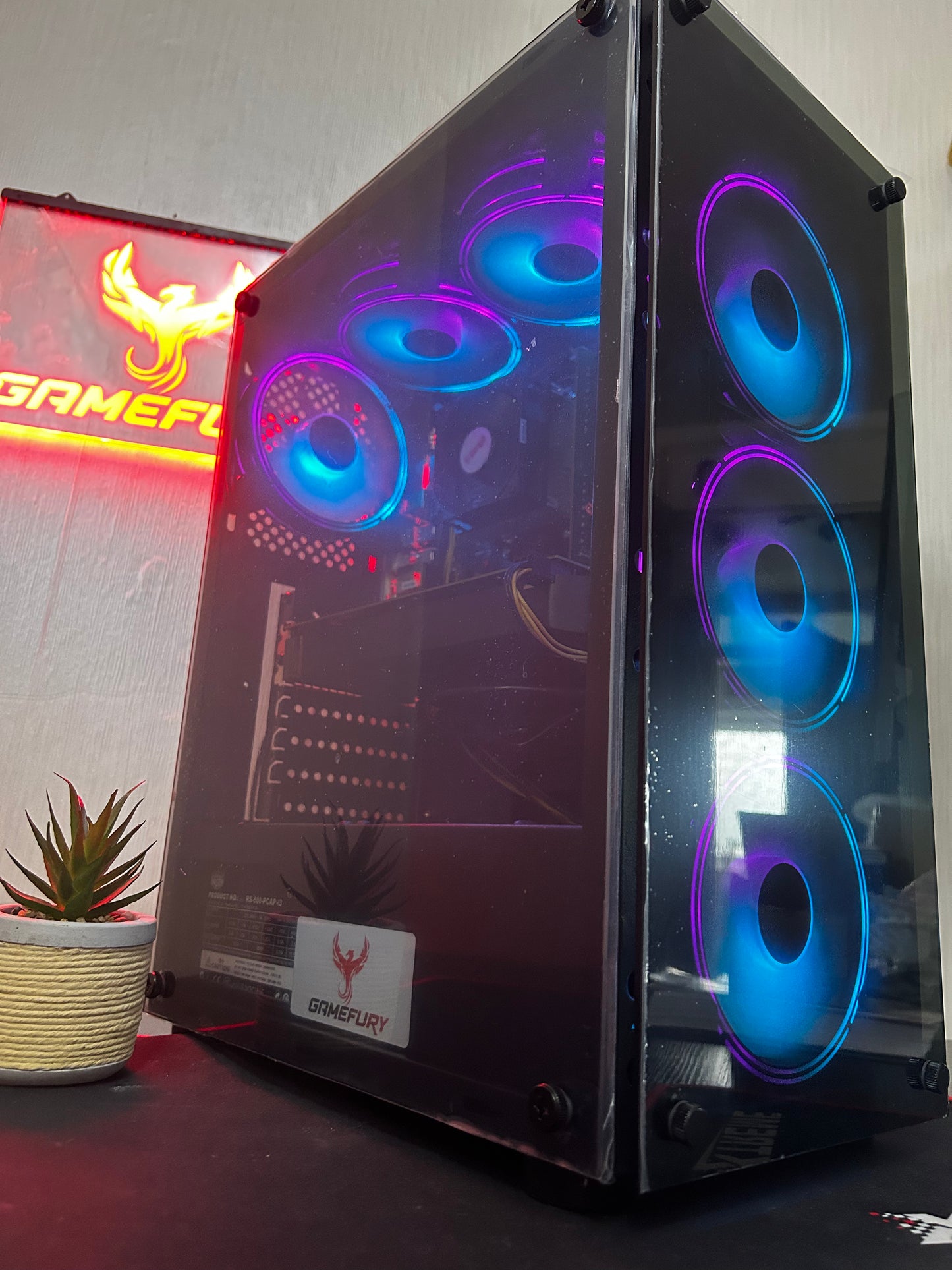 Fast Gaming Pc Bundle , Ryzen 7 3700X , RTX 2060 6GB , 16GB Ram, 240GB SSD+1TB HHD Win11