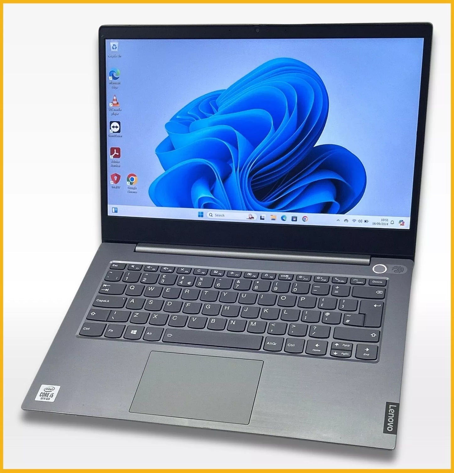 GameFury- Lenovo ThinkBook 14 Core i5-10210U 16GB Ram 256GB SSD FHD Windows 11 Laptop