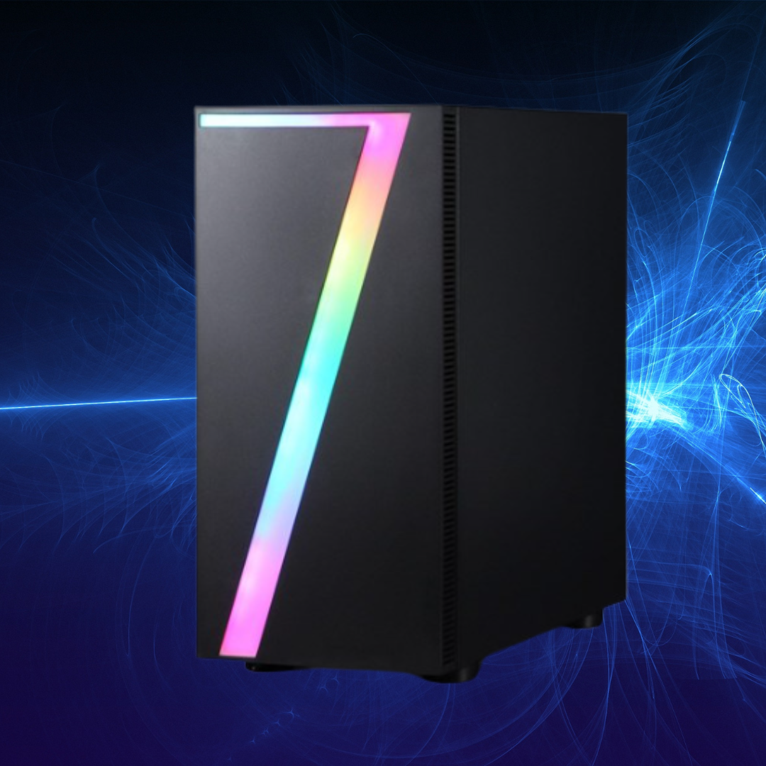 RGB Gaming PC -Intel i7 2600 processor, GTX 1050Ti 4GB , 32GB Ram , 240GB SSD + 1TB Windows 10 Pro