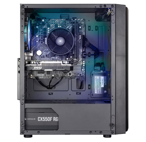 Fast Gaming Pc-AMD Ryzen 5 3600 3.6Ghz ,GTX 1060 3GB 16GB DDR4 Ram,240GB SSD&1TB HHD Windows 10 Pro
