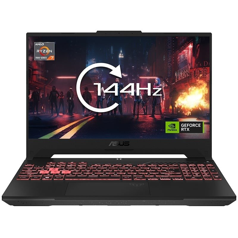 GameFury- ASUS TUF Gaming A15 15.6 Inch Gaming Laptop - AMD Ryzen 7 6800H RTX 3060  Windows 11