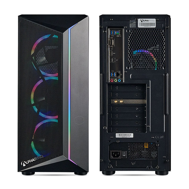 GameFury- Gaming Pc- Amd Ryzen 5 4650G Processor, 16GB DDR4 Ram 480GB SSD Storage , WIFI, WIndows 11