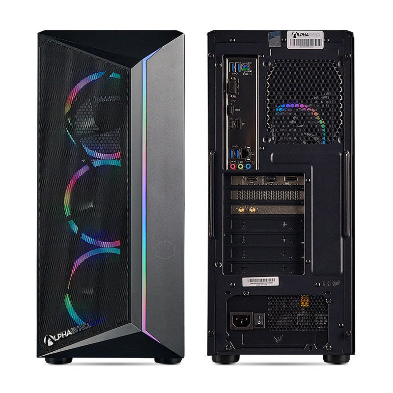 GameFury- 4K Gaming Pc- Amd Ryzen 5 4650G 4.2Ghz, RTX 3050 8GB Graphic Card , 16GB DDR4 Ram,1TB SSD Storage , Windows 11 Pro, Wifi