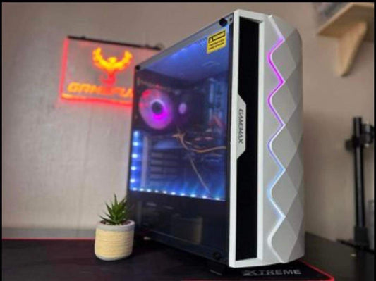 GameFury-Gaming Pc Bundle- Intel i7 2600 3.4Ghz , GTX 1650 4GB , 16GB Ram , 256GB SSD +500GB  HDD Windows 11