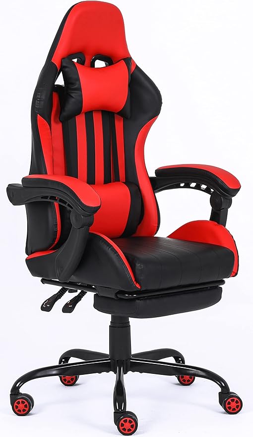 Red Racing Computer Chair Gaming Chairs – GameFuryShop