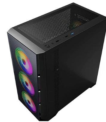 GameFury ™ LightDominator07 Gaming PC, Ryzen 5500 • RTX 4060 OC Graphics Card • 16GB 3000MHz DDR4 • 1TB SSD • 700W PSU  • Black Mesh RGB Gaming Case • WIFI • Windows 11