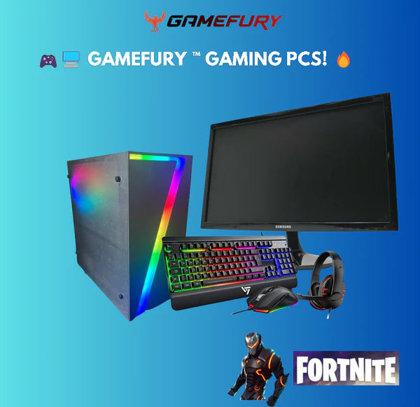 GameFury-Budget Gaming Pc Bundle- Intel i5 3340 , GTX 650 2GB ,12GB Ram, 120GB SSD +500GB HHD Windows 10 Pro