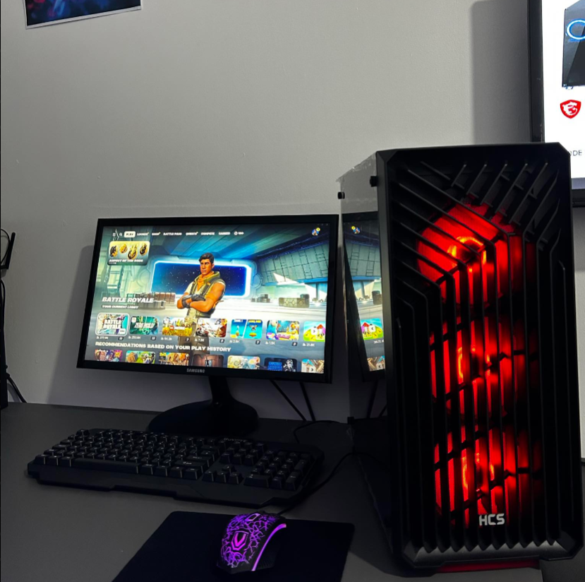 GameFury - Gaming Pc Bundle - Amd Ryzen 5 4500 3.6Ghz, GTX 1650 4GB 16GB DDR4 Ram , 480GB SSD Windows 11 Pro