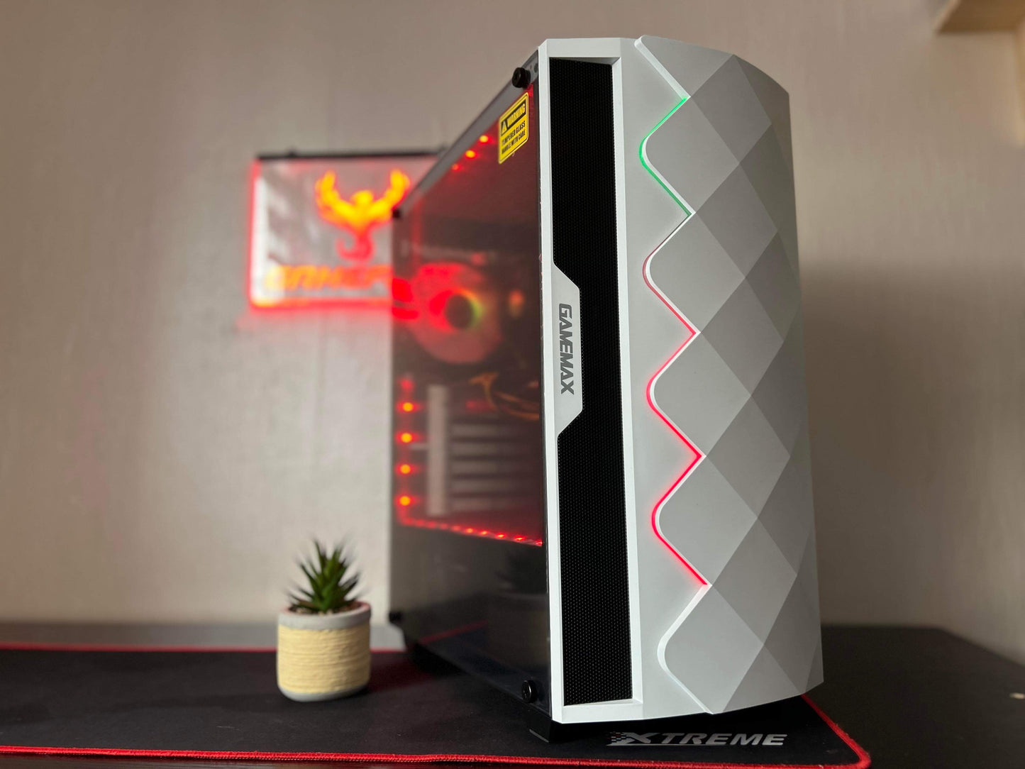 GameFury™ CyberStorm White Gaming PC