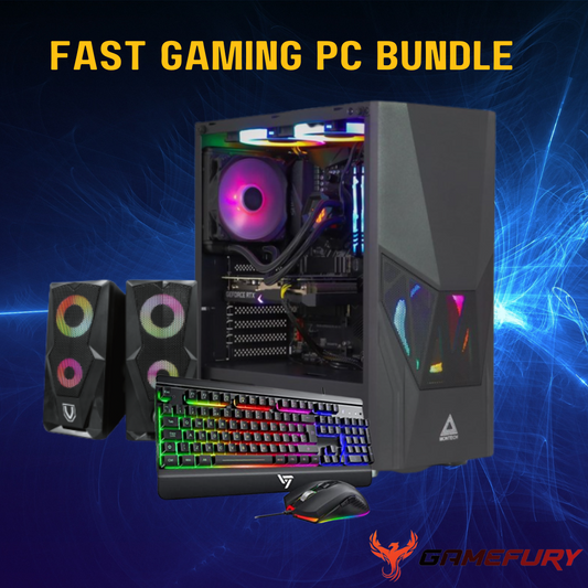 Fast Gaming Pc - Amd Ryzen 5 3600 3.6Ghz , GTX 1650 4GB ,16GB DDR4 , 240GB SSD +1TB HHD Windows 10 Pro