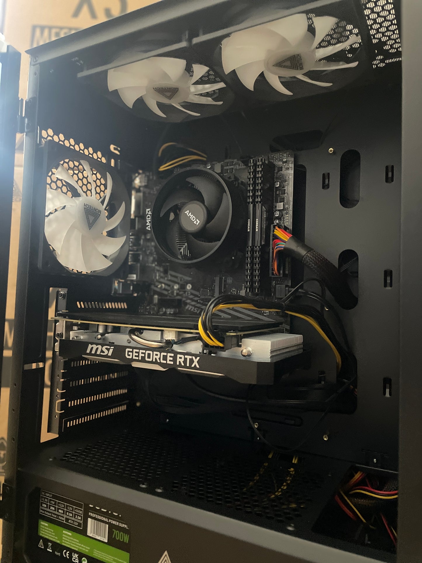 Fast Gaming Pc , Ryzen 5 5600G  , RTX 2080 8GB , 32GB DDR4 Ram , 240GB SSD + 1TB HHD Windows 11