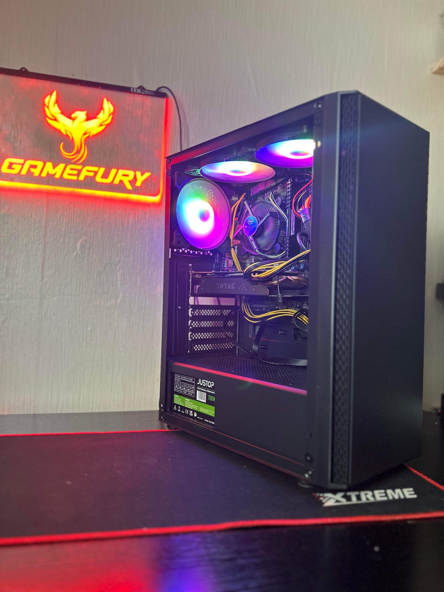 GameFury™ CyberStorm Black Gaming PC