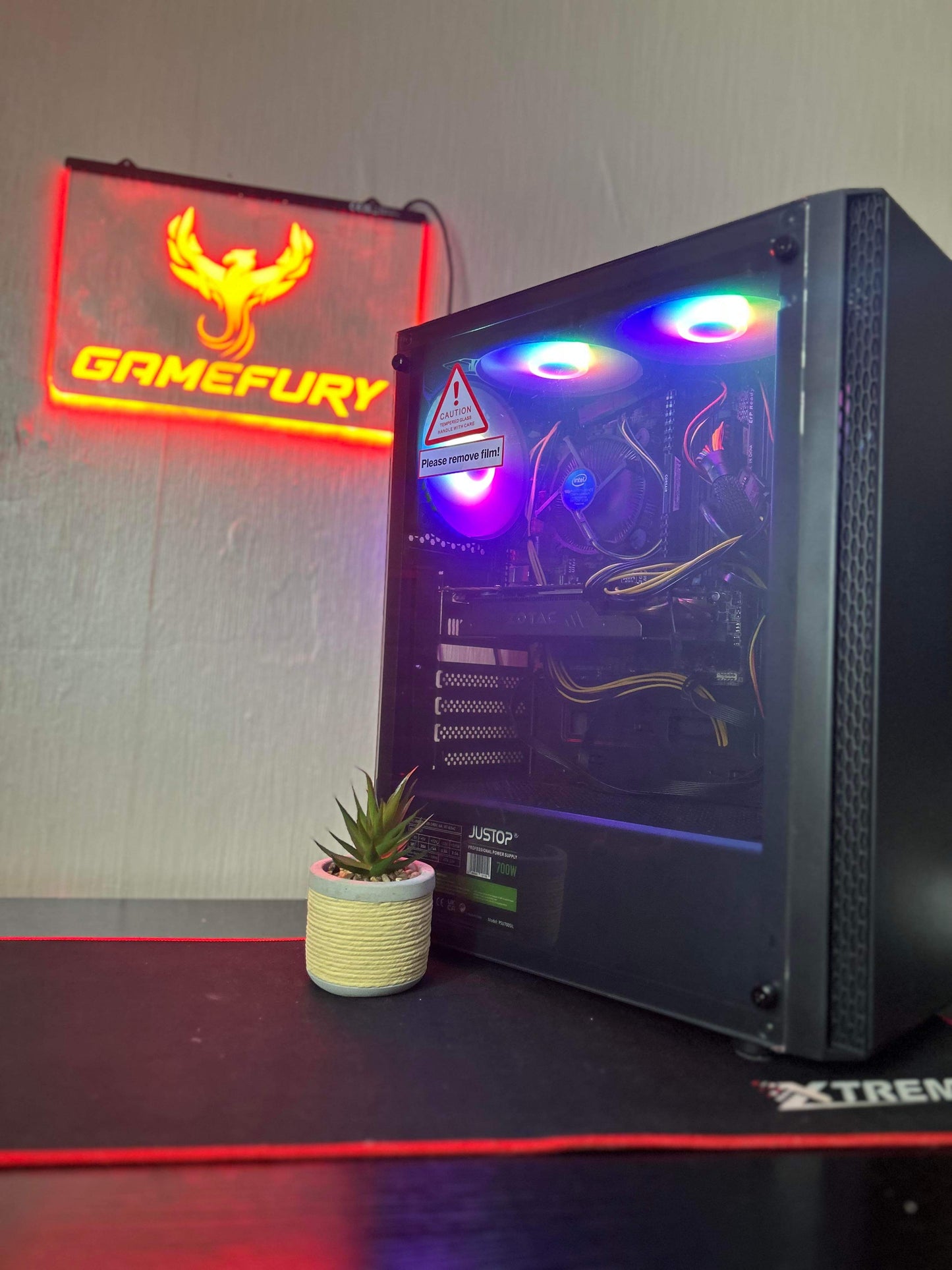 GameFury™ CyberStorm Black Gaming PC