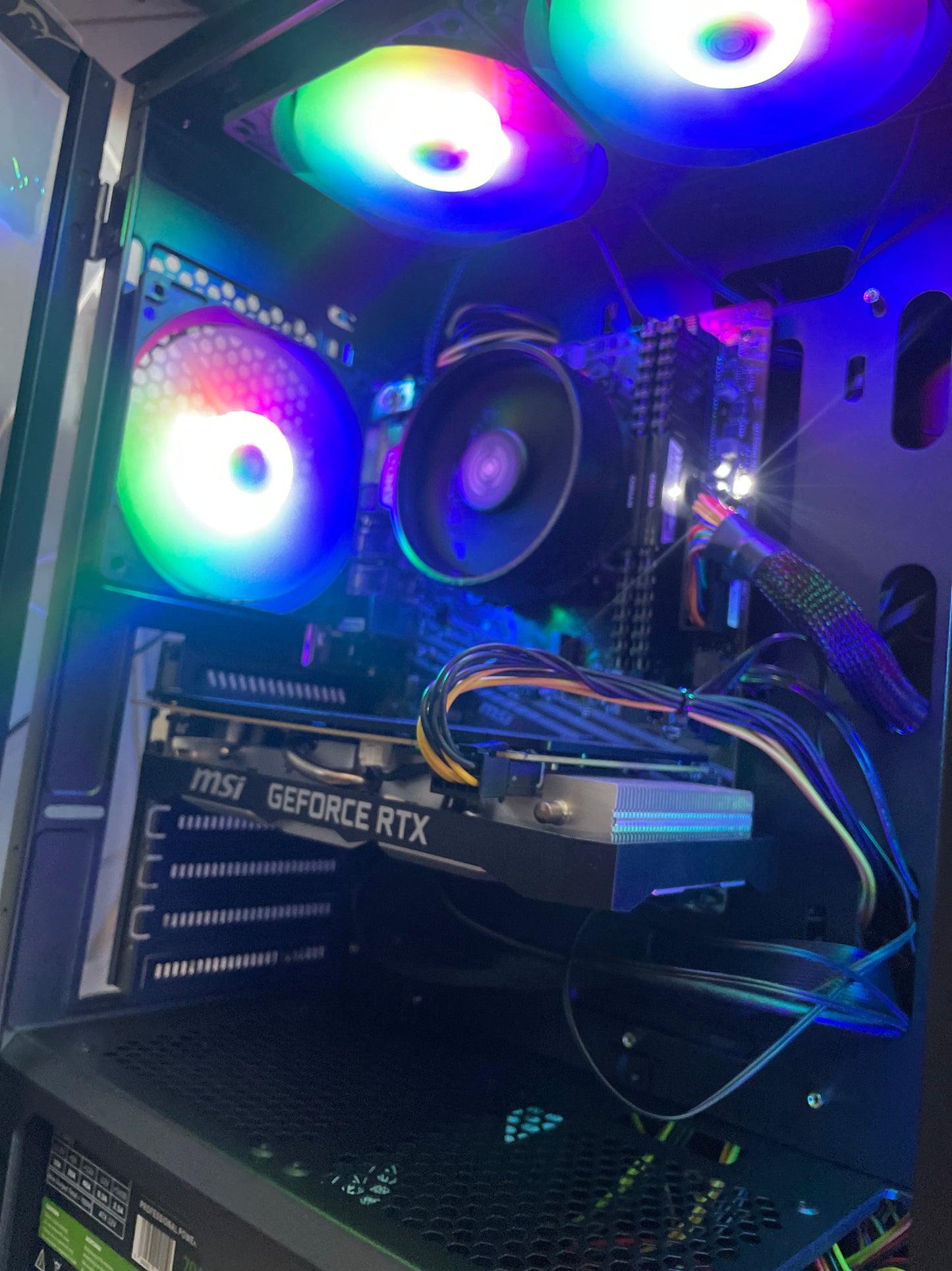 Fast Gaming Pc , Ryzen 5 5600G  , RTX 2080 8GB , 32GB DDR4 Ram , 240GB SSD + 1TB HHD Windows 11