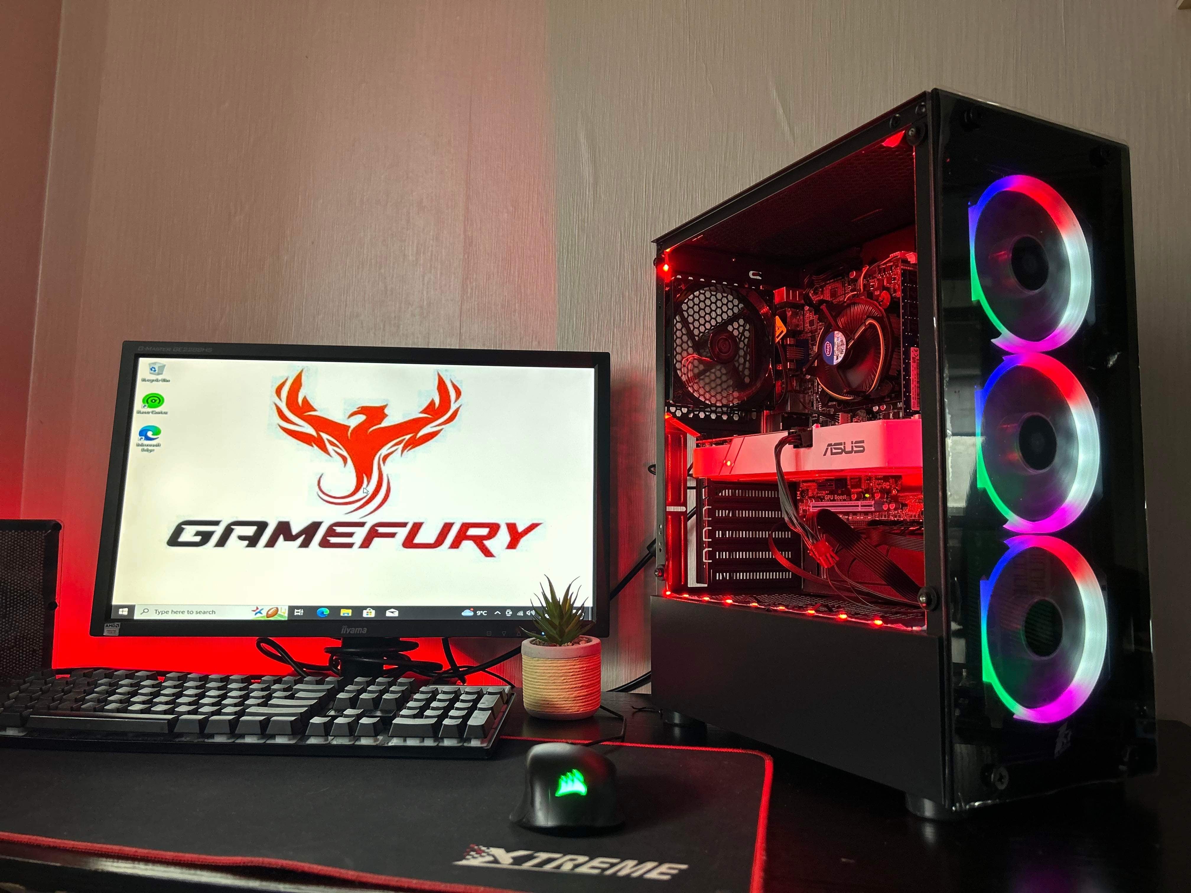 RGB Fast Gaming Pc Bundle - i5 2400 , GTX 960 2GB , 8GB Ram, 240GB SSD+1TB  Win10