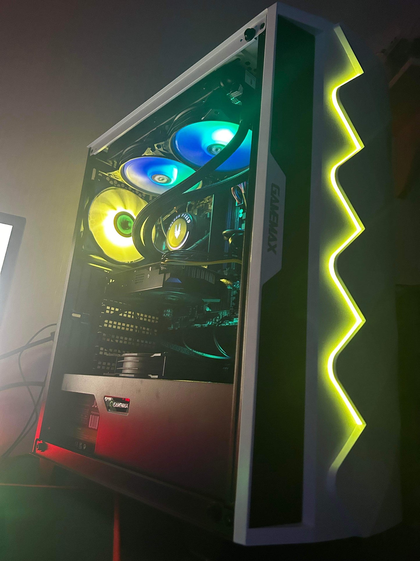 RGB Fast Gaming Pc - Intel i5 12600k 3.7Ghz, RTX 2060 8GB ,16GB Ram ,240GB SSD+1TB HHD Win 11 Pro