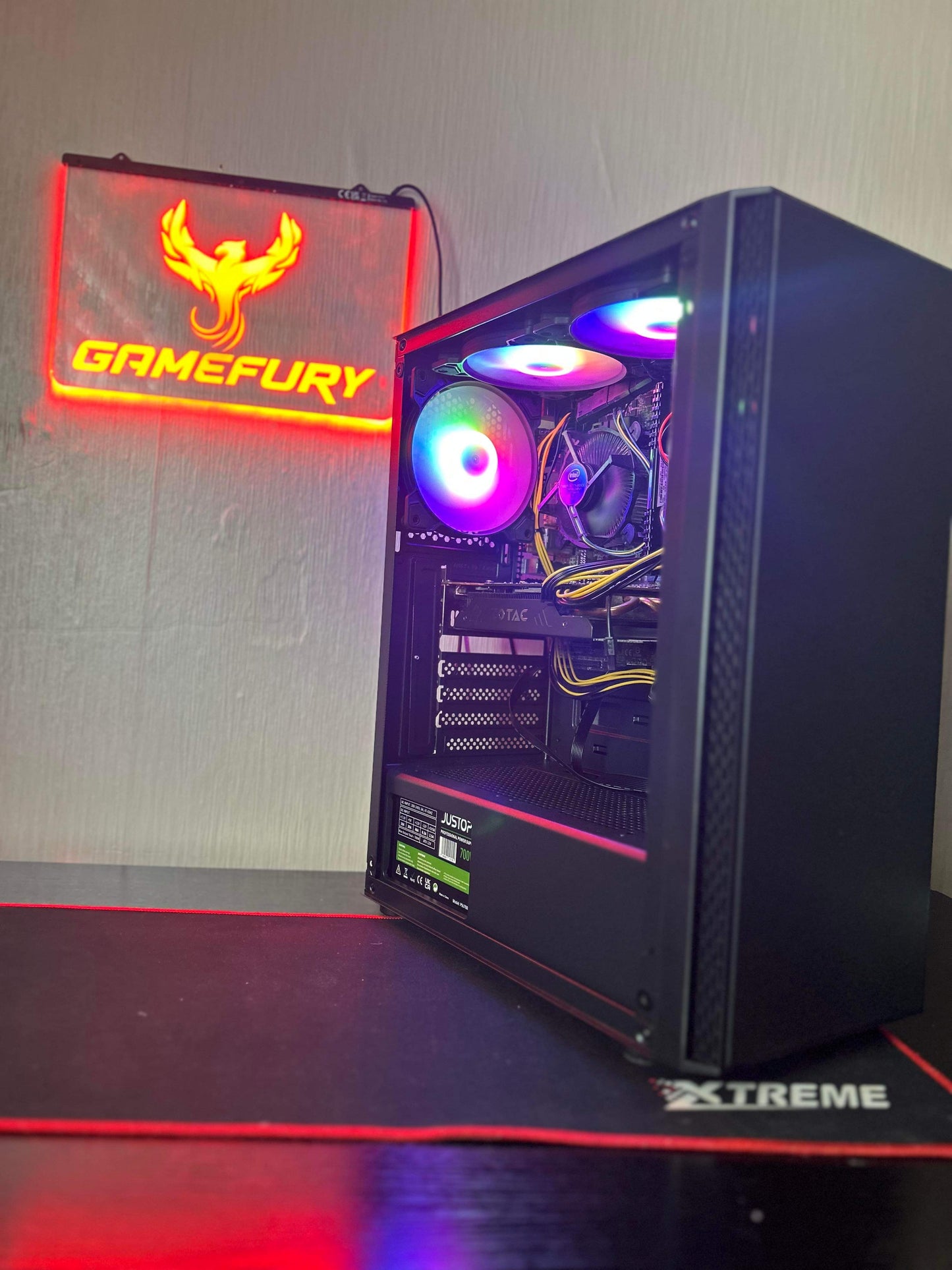 GameFury™ CyberStorm Black Gaming PC