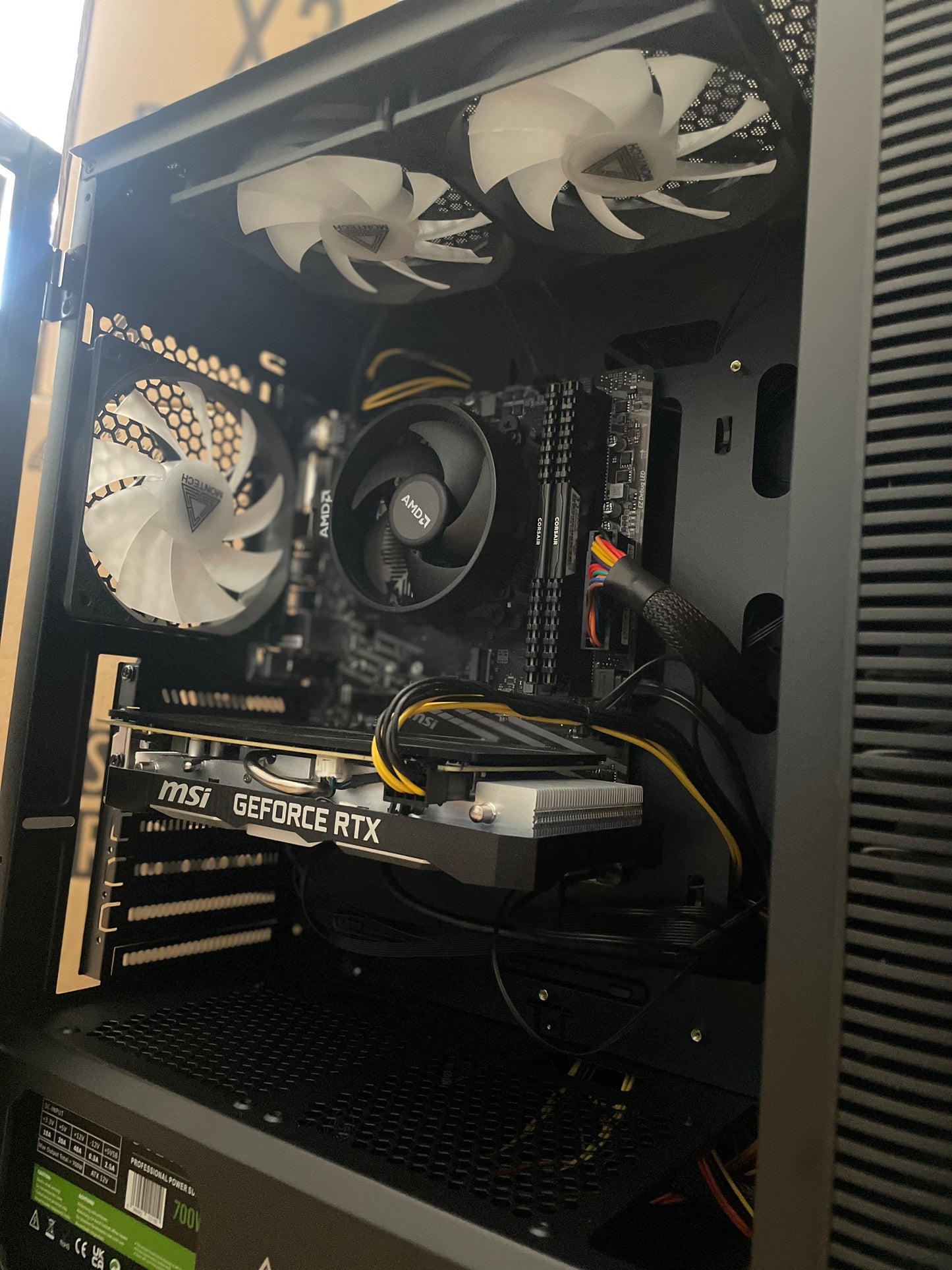 Fast Gaming Pc , Ryzen 5 5600G  , RTX 2080 8GB , 32GB DDR4 Ram , 240GB SSD + 1TB HHD Windows 11