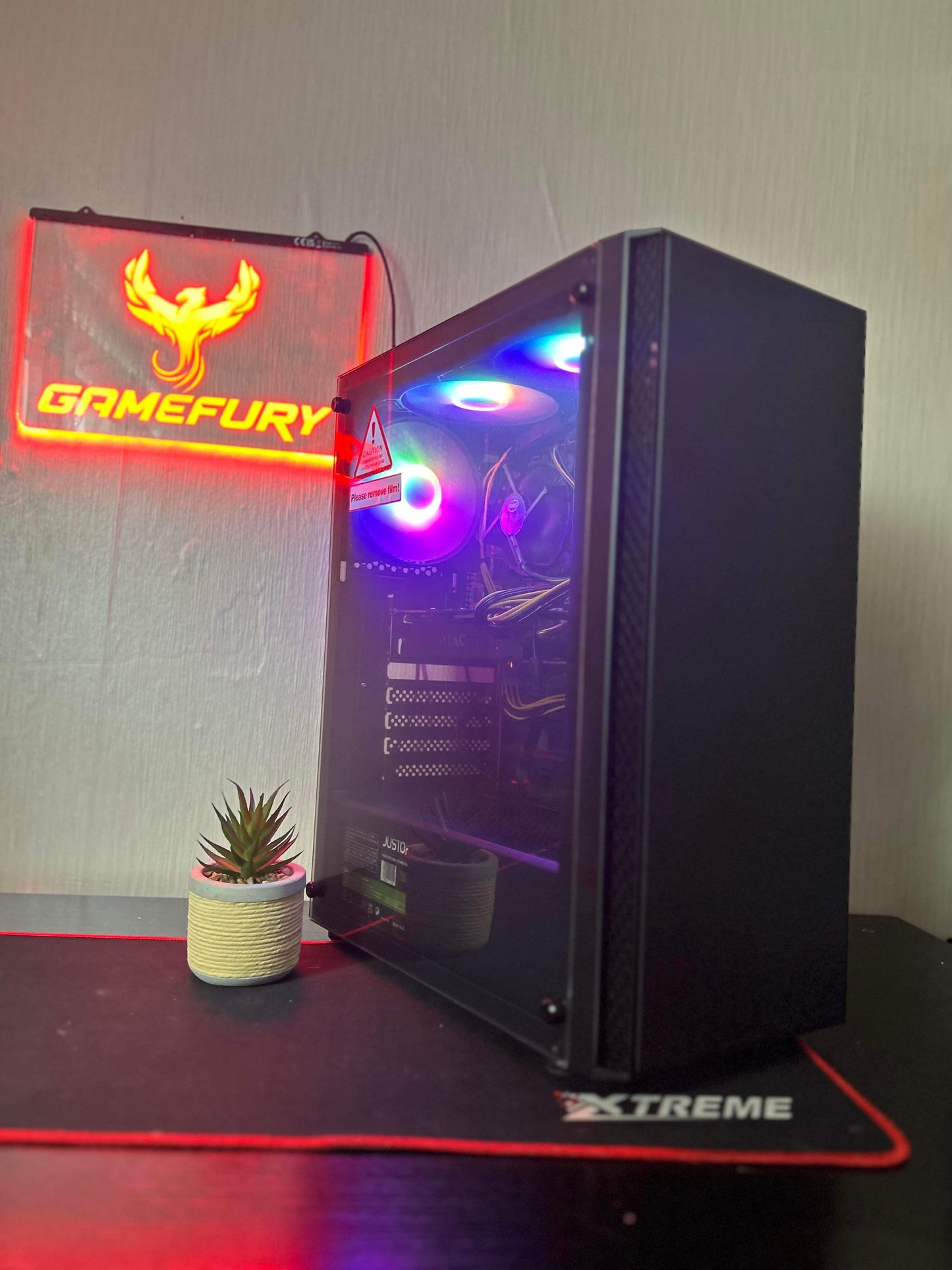 GameFury™ CyberStorm Black Gaming PC