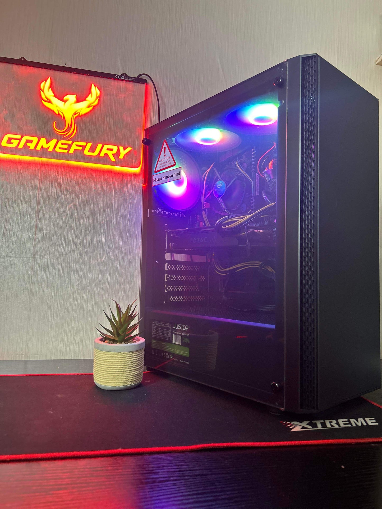 GameFury™ CyberStorm Black Gaming PC